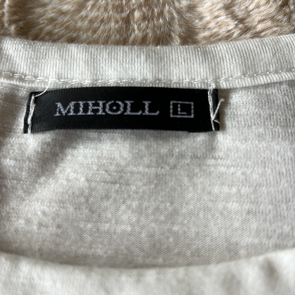 Miholl White Ruffle TShirt - Picture 6 of 6